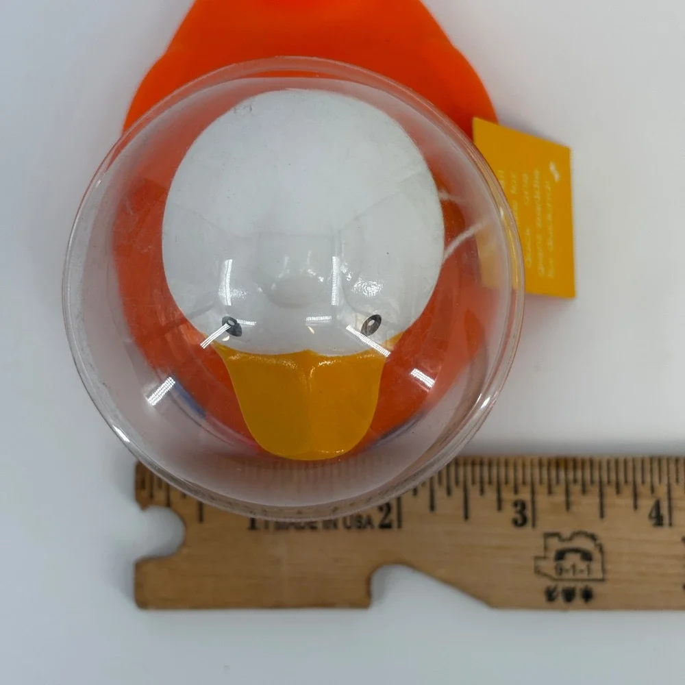 Bud Space‎ Duck Astronaut Orange NASA Inspired Rubber Duck Collectible NIB 2006